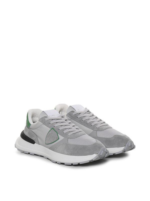 PHILIPPE MODEL: trainers online - Sneakers with suede panels