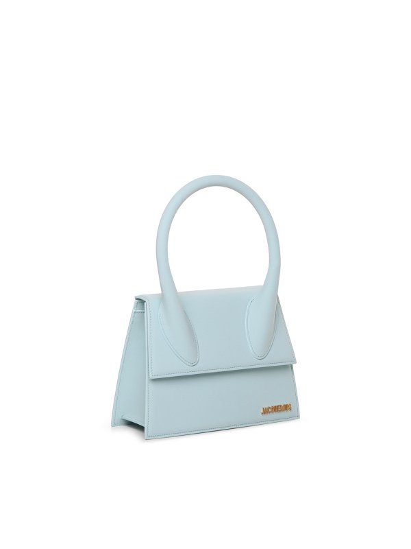 JACQUEMUS: Handtaschen online - Shopper - Hellblau