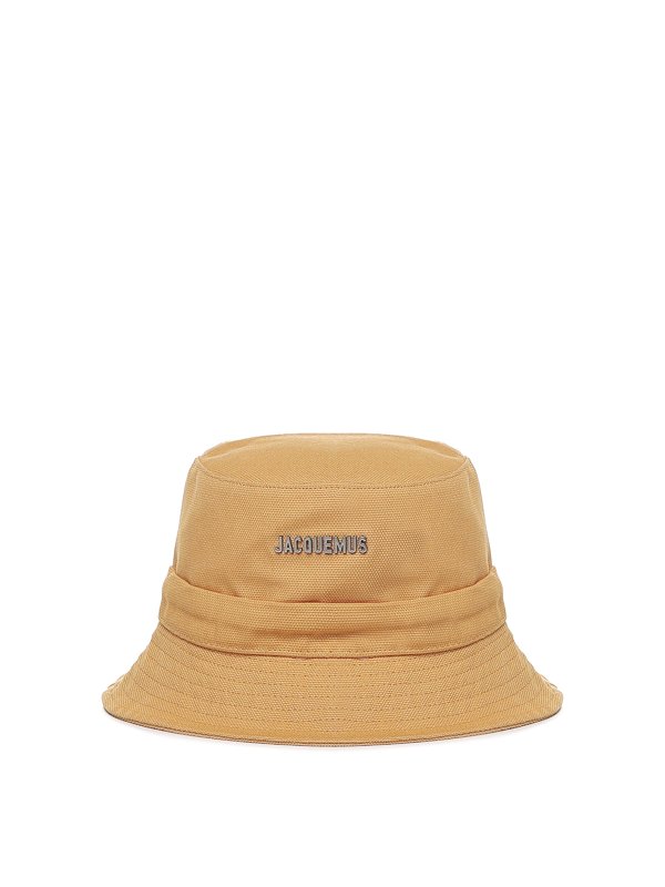 JACQUEMUS: hats & caps - Bucket hat in cotton