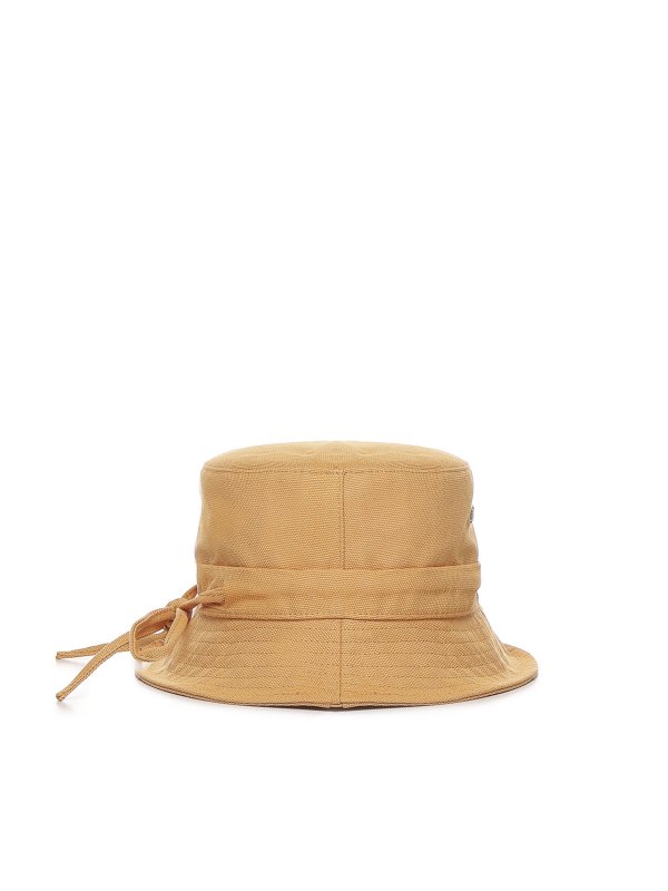 JACQUEMUS: hats & caps online - Bucket hat in cotton