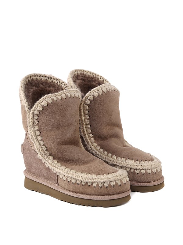 MOU: ブーツ online - ブーツ - ベージュ