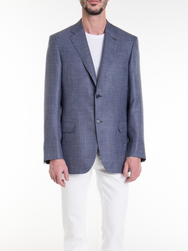 BRIONI: Blazer online - Blazer - Azul