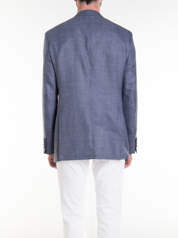 Blazer - Azul shop online: BRIONI