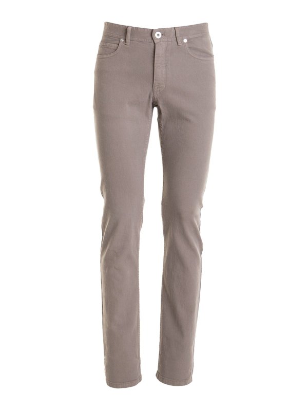BRIONI: Straight Leg Jeans - Straight Leg Jeans - Beige