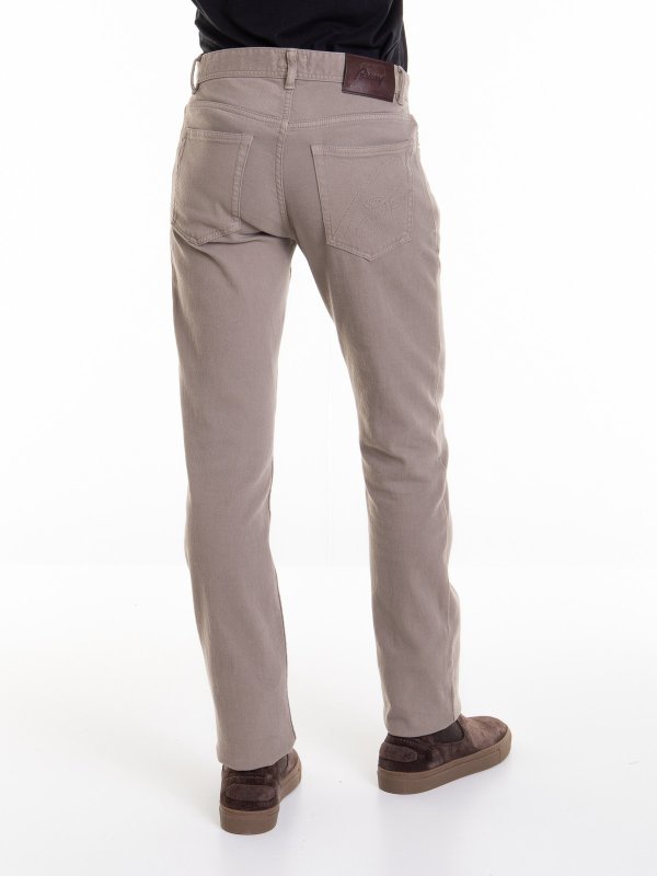 iKRIX BRIONI: Straight Leg Jeans - Straight Leg Jeans - Beige