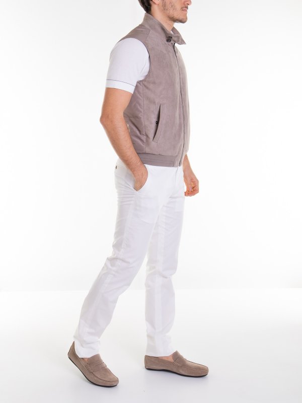 iKRIX CORNELIANI: レザージャケット - レザージャケット - ベージュ