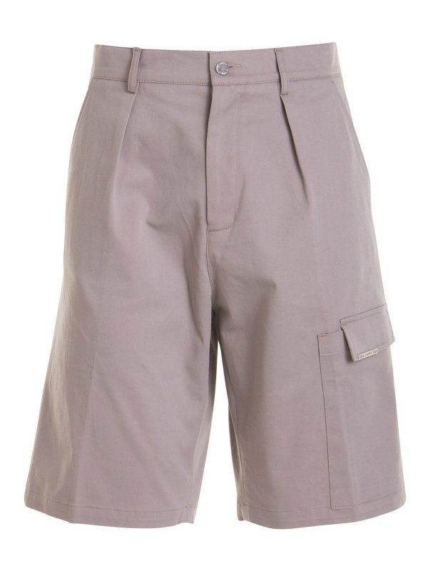 LES HOMMES: トラウザーショーツ - ショートパンツ - ベージュ