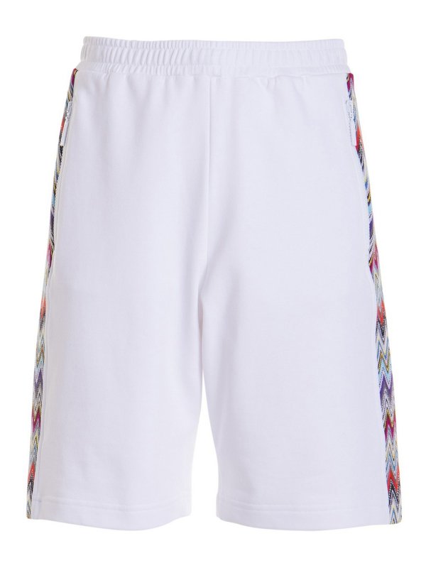 MISSONI: Hosen Shorts - Shorts - Weiß
