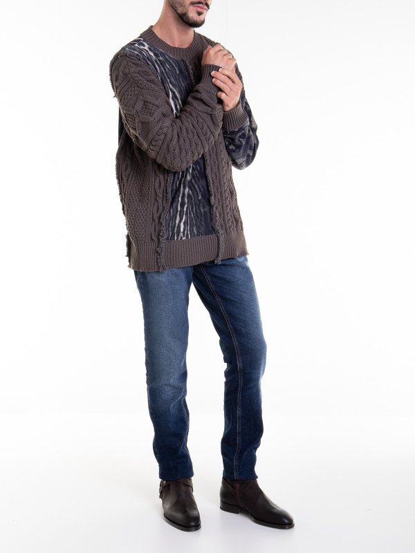 iKRIX ROBERTO CAVALLI: クルーネック - クルーネック - ブラウン