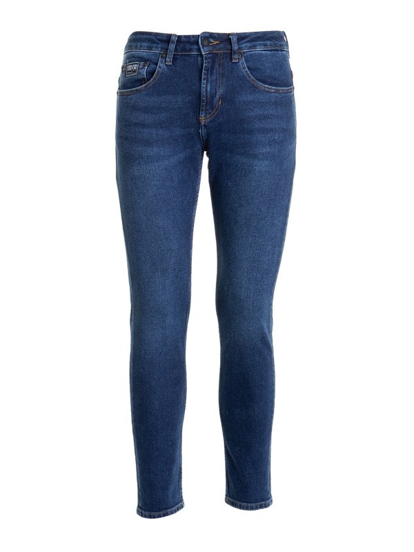 Versace Jeans Couture: skinny jeans - Stretch denim jeans