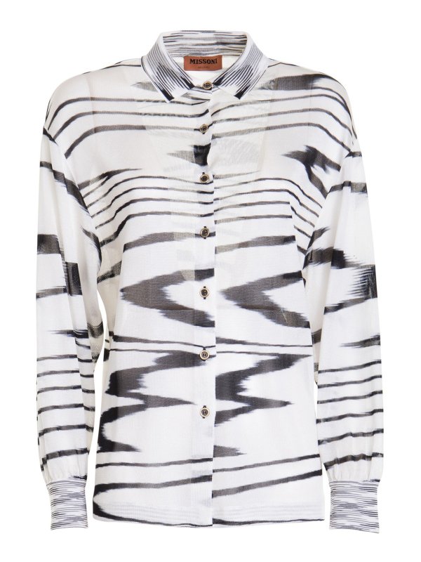 MISSONI: Hemden - Hemd - Weiß
