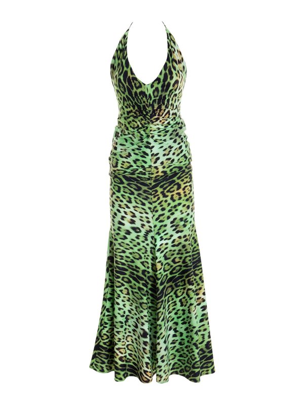 ROBERTO CAVALLI: マキシドレス - マキシドレス - マルチカラー