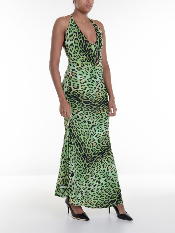 iKRIX ROBERTO CAVALLI: マキシドレス - マキシドレス - マルチカラー