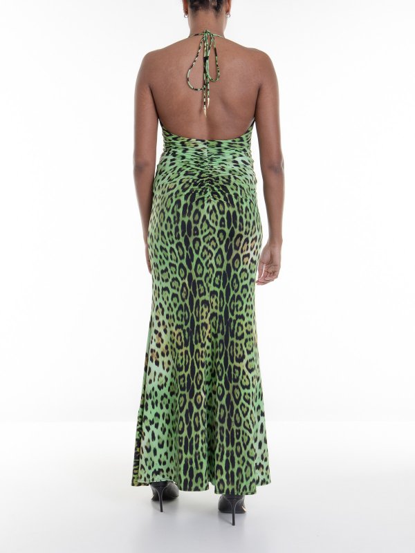 マキシドレス - マルチカラー shop online: ROBERTO CAVALLI