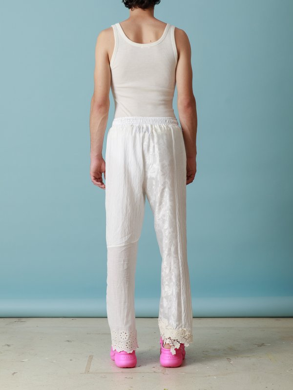 iKRIX CAVIA: casual trousers - Mika lace patchwork pants