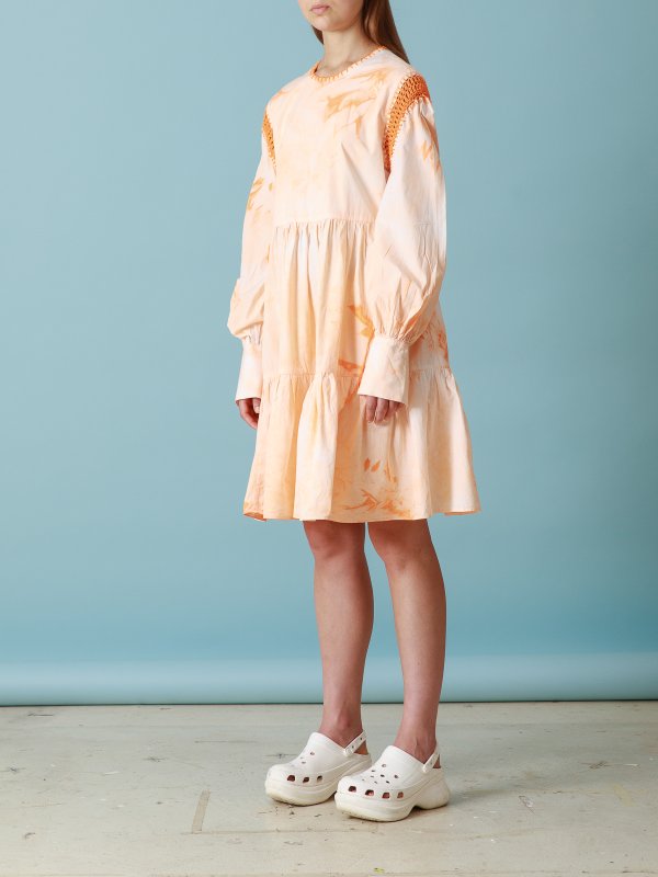 CAVIA: Knielange Kleider online - Kurzes Kleid - Orange