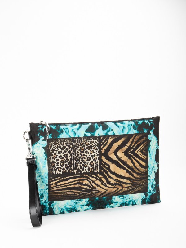 ROBERTO CAVALLI: クラッチバッグ online - クラッチバッグ - マルチカラー