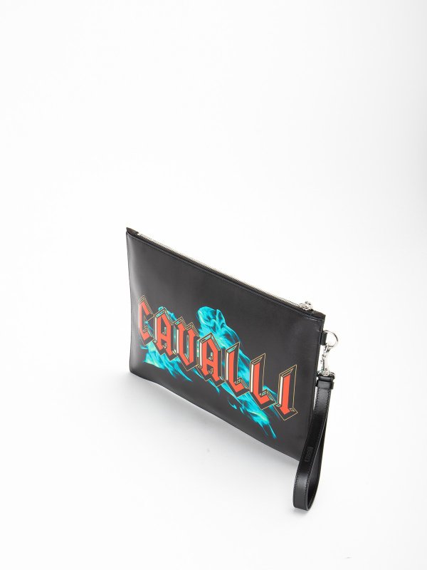 クラッチバッグ - マルチカラー shop online: ROBERTO CAVALLI