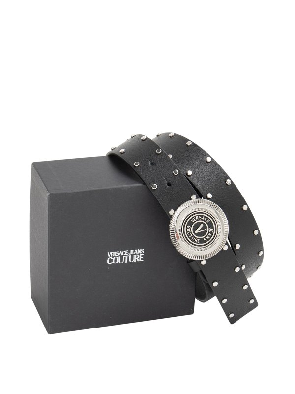 Versace Jeans Couture: Gürtel - Gürtel - Schwarz