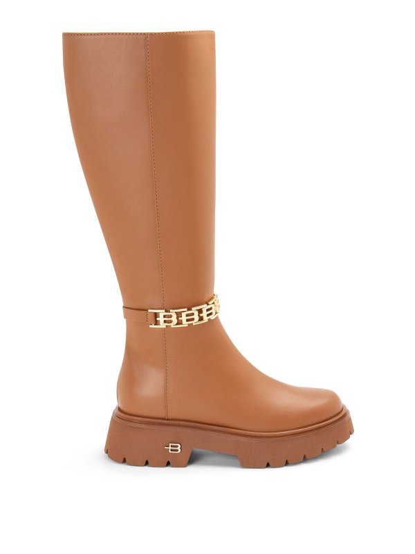 BALDININI: ブーツ - ブーツ - ブラウン