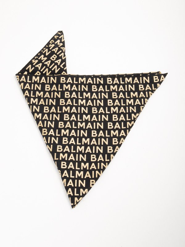 Balmain: sciarpe e foulard online - Sciarpa in cotone multicolore