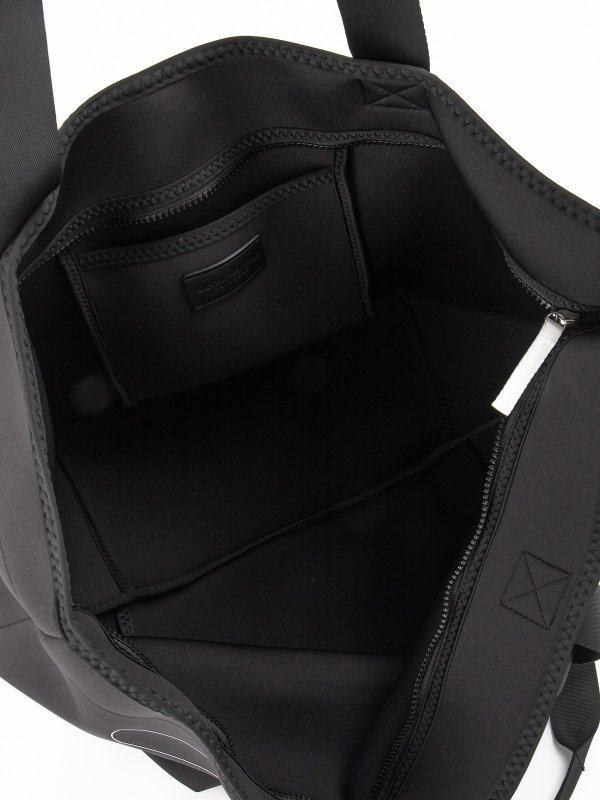 EMPORIO ARMANI buy online Black tech fabric clutch