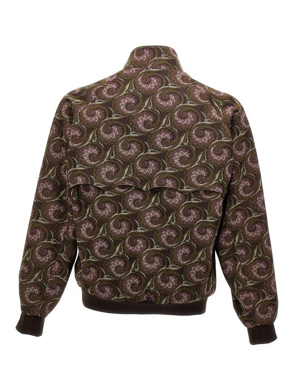 BARACUTA: giacche imbottite online - Bomber con logo