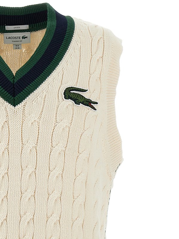 iKRIX LACOSTE: Chalecos - Chaleco - Blanco