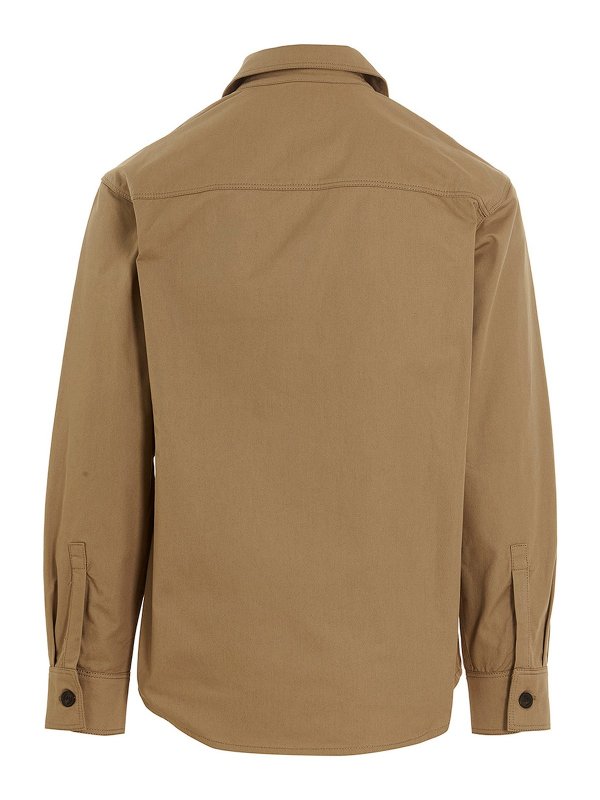 MAISON KITSUNÉ: シャツ online - シャツ - ベージュ