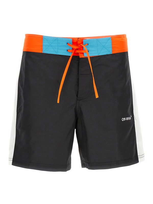 OFF-WHITE: 水着 - スイムショーツ/スイムトランクス - マルチカラー