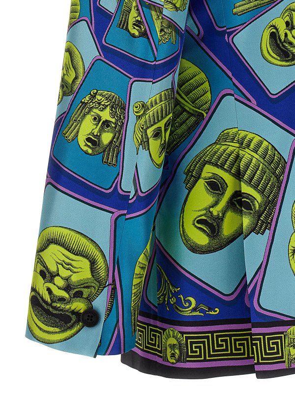 Masks blazer jacket shop online: VERSACE