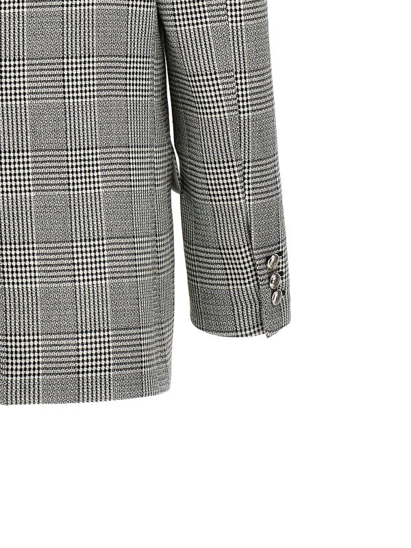Single breast oversize wool blazer shop online: ALESSANDRA RICH