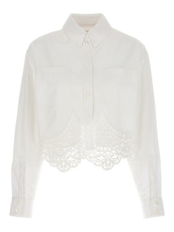 BURBERRY: シャツ - シャツ - 白