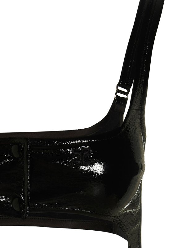 iKRIX Courreges: Tops y camisetas sin mangas - Top - Negro