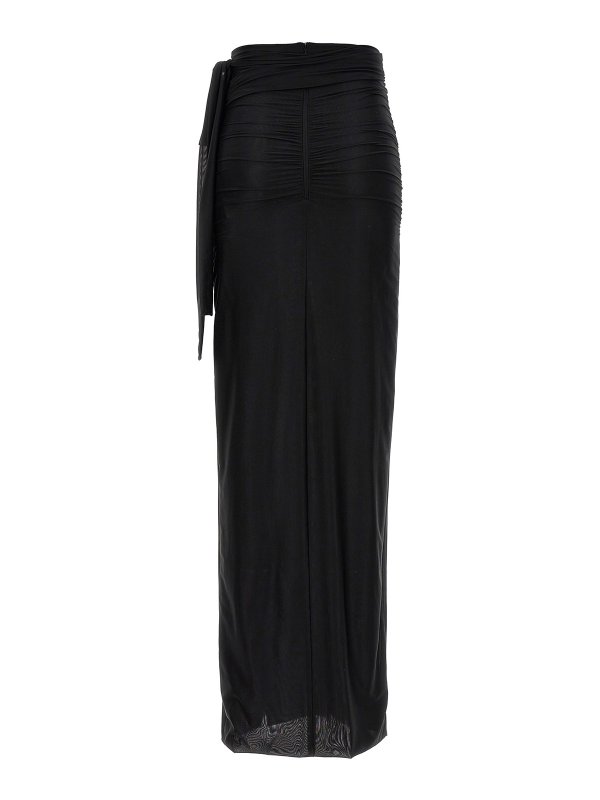 DOLCE & GABBANA: Lange Röcke online - Langer Rock - Schwarz