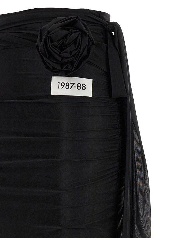 Langer Rock - Schwarz shop online: DOLCE & GABBANA