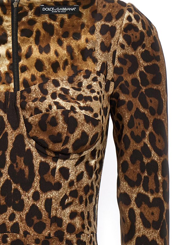 iKRIX DOLCE & GABBANA: maxi dresses - Animal print dress