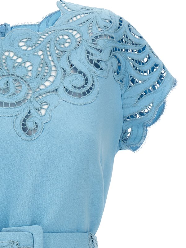 iKRIX ERMANNO SCERVINO: Kurze Kleider - Kurzes Kleid - Hellblau