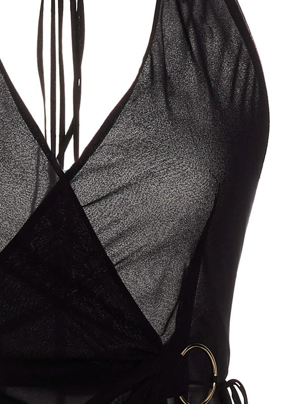 iKRIX LOUISA BALLOU: evening dresses - King tide silk wrap dress