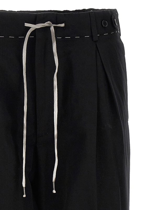 iKRIX Maison Margiela: Pantalones casual - Pantalón Casual - Negro