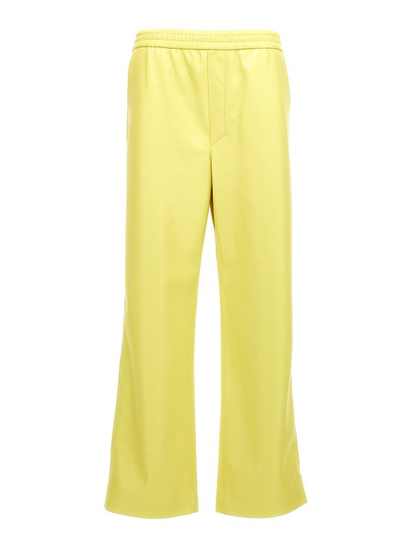 NANUSHKA: Pantalons casual - Pantalons Décontractés - Jaune