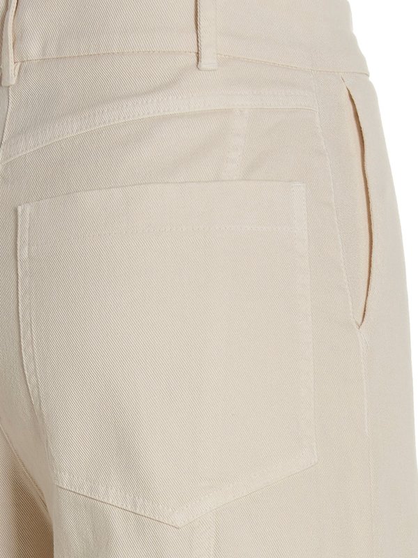 Straight Leg Jeans - Weiß shop online: Nude