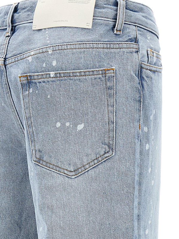 Toybox cargo-style denim jeans shop online: OFF-WHITE
