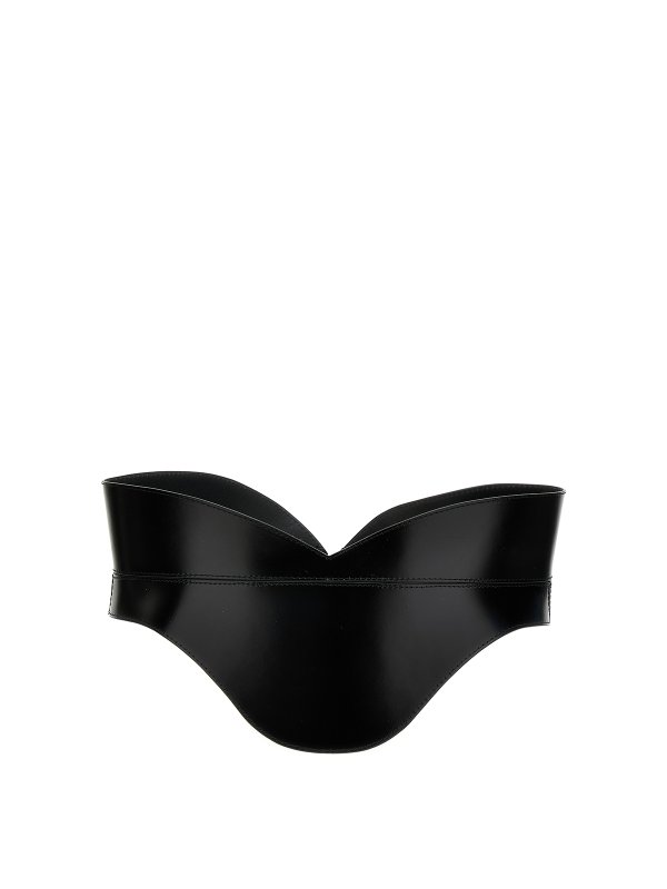 ALEXANDER MCQUEEN: Gürtel - Gürtel - Schwarz