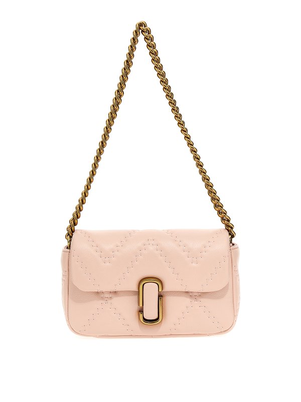 MARC JACOBS: shoulder bags - Logo embroidered bag