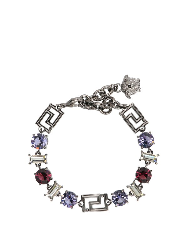 VERSACE: Bracelets & Bangles - Sequin bracelet