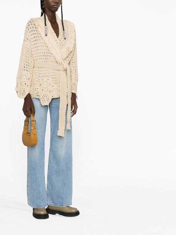 ALANUI: Cardigans online - Cardigan - Weiß