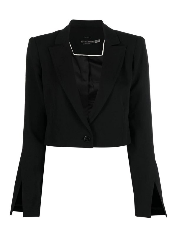 ALICE+OLIVIA: blazers - Button closure splited jacket