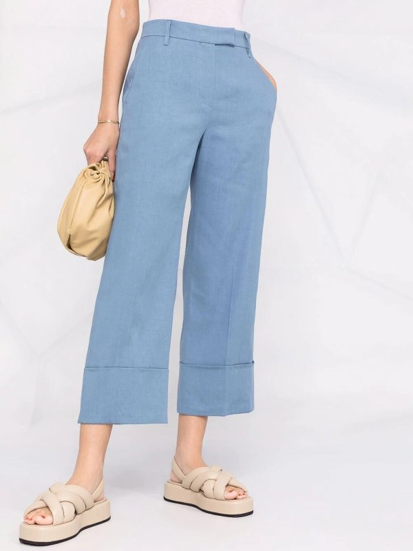 BRUNELLO CUCINELLI: カジュアルトラウザー online - カジュアルパンツ - ライトブルー