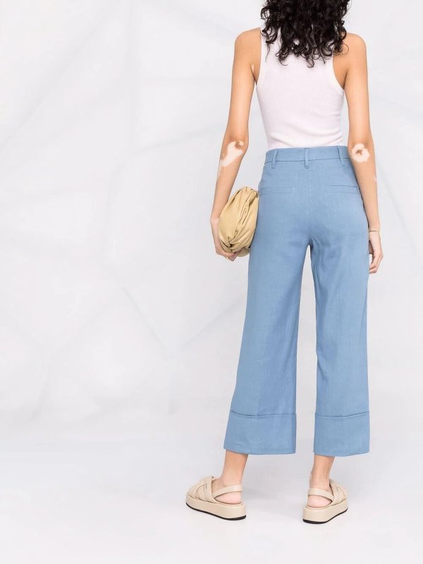 カジュアルパンツ - ライトブルー shop online: BRUNELLO CUCINELLI